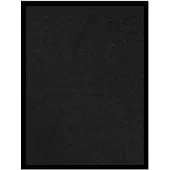 vidaXL Paillasson Noir 40x60 cm