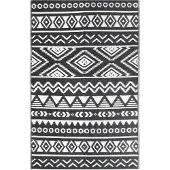 vidaXL Tapis d'extérieur ARAKIL Noir 190x290 cm PP