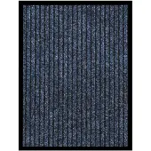 vidaXL Paillasson rayé Bleu 40x60 cm