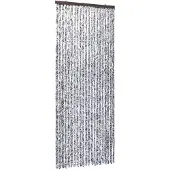 vidaXL Rideau anti-insectes brun et beige 90x220 cm chenille