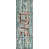 vidaXL Tapis de sol de cuisine lavable Love 45x150 cm