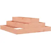 vidaXL Jardinière 80x80x27 cm Bois de douglas massif