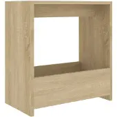 vidaXL Table d'appoint chêne sonoma 50x26x50 cm bois d'ingénierie