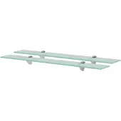 vidaXL Étagères murales 2 pcs Verre 70 x 10 cm 8 mm