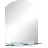 vidaXL Miroir mural avec étagère 30x50 cm Verre trempé