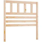 vidaXL Tête de lit 96x4x100 cm Bois massif de pin