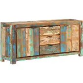 vidaXL Sideboard 175x40x75 cm Bois massif recyclé