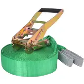 vidaXL Slackline 15 m x 50 mm 150 kg vert