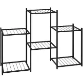vidaXL Jardinière 83x25x60 cm Noir Fer