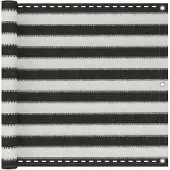vidaXL Écran de balcon PEHD 90x300 cm Anthracite et blanc