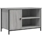 vidaXL Armoire TV Gris Sonoma 80x40x50 cm Bois composite