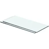 vidaXL Panneaux d'étagère 2 pcs Verre Transparent 40 x 12 cm