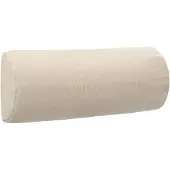 vidaXL Appui-tête de chaise longue Crème 40x7,5x15 cm Textilène