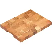 vidaXL Planche à découper 40x30x3,8 cm Bois d'acacia massif