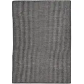 vidaXL Tapis à tissage plat d'extérieur 140x200 cm Gris