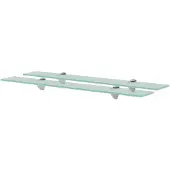 vidaXL Étagères murales 2 pcs Verre 70x20 cm 8 mm