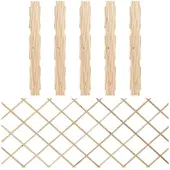 vidaXL Clôtures pour treillis 5 pcs. Sapin massif 180x80 cm