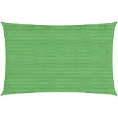 vidaXL Voile d'ombrage 160 g/m² Vert clair 2x5 m PEHD