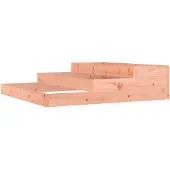 vidaXL Jardinière 107x107x27 cm Bois de douglas massif