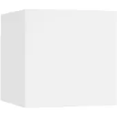 vidaXL Armoire TV murale blanc 30,5x30x30 cm