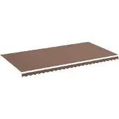 vidaXL Ersatztuch für awning 6x3 m braun
