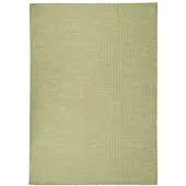 vidaXL Tapis à tissage plat d'extérieur 140x200 cm Vert