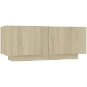 vidaXL Table de chevet chêne sonoma 100x35x40 cm bois d'ingénierie
