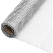 vidaXL Moustiquaire aluminium 60x2000 cm argenté