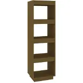 vidaXL Bibliothèque/Séparateur de pièce Marron miel 40x35x135 cm Pin