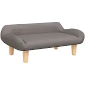 vidaXL Canapé pour enfants Taupe 70x40x24 cm Tissu