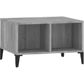 vidaXL Table basse Gris Sonoma 60x50x36,5 cm Bois composite