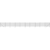 vidaXL Clôture grillagée Anthracite 2,2x25 m Acier galvanisé