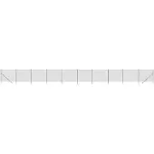 vidaXL Clôture en grillage 1,4x25 m en acier galvanisé couleur anthracite