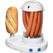Clatronic Machine à Hot Dog et Cuiseur à oeufs HDM 3420 EKN Blanc