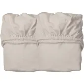 Leander Drap de Lit Extensible - 60x140 - 2 Pack - Cappuccino - - UneTaille - Couverture