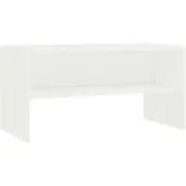 vidaXL Armoire TV Blanc 80x40x40cm Bois composite