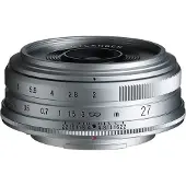 Voigtländer Ultron 2.0/27mm, objectif argenté à monture X