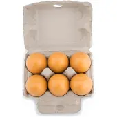 Woet - Lot De 6 Oeufs En Bois