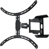 Hama TV Holders FULLMOTION TV Wall Bracket, 1 star, XL - Kit de fixation pour TV - noir - Taille d'écran : 94 - 165 cm