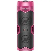 N-Gear Lets Go Party 5150 Portable Karaoke Speaker Pink