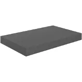 vidaXL Étagère murale flottante Gris brillant 40x23x3,8 cm MDF