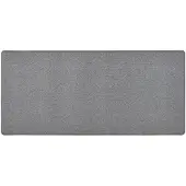 vidaXL Tapis de couloir Gris foncé 50x100 cm