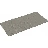 vidaXL Tapis de couloir aspect sisal argenté 50x100 cm