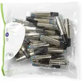 Nedis Connecteur Xlr Femelle Droit Nickelé Pour Câble à Souder 7 Mm