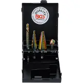 Bgs Coffret 4 outils de coupes - HSS-G Cobalt - 1944