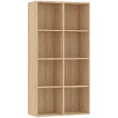 vidaXL Bibliothèque/Buffet Chêne sonoma 66x30x130 cm Bois d’ingénierie
