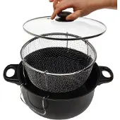 Coppens Poêle à frire avec couvercle en verre 26 cm