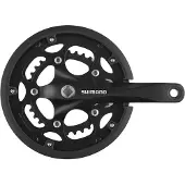 Shimano Fc-rs200 Chain Guard Ring Crankset Argenté 170 mm / 50/34t
