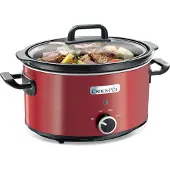 Crock-Pot SCV400RD - 210 - 230 V - Drehregler - Schwarz - Rot - Glas - Ceramik