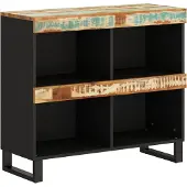 vidaXL Armoire latérale 85x33x75 cm bois massif de récupération